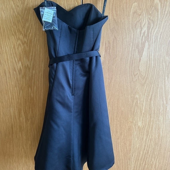 Alfred Angelo Strapless Fully Lined with Rhinestone Belt NWT - Picture 3 of 6